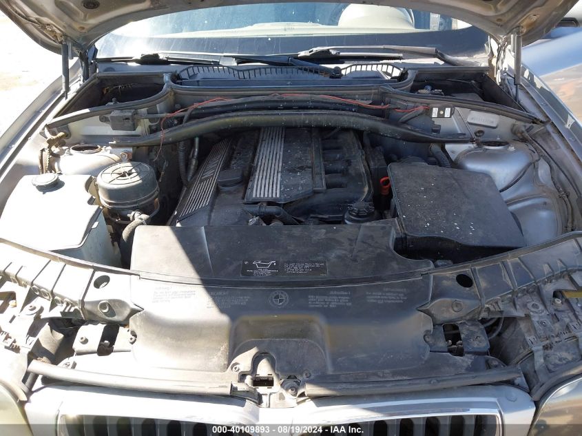 2004 BMW X3 2.5I VIN: WBXPA73494WC40787 Lot: 40109893