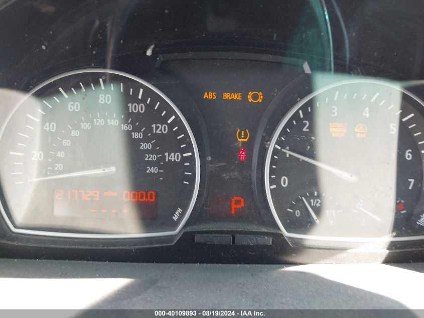 2004 BMW X3 2.5I VIN: WBXPA73494WC40787 Lot: 40109893