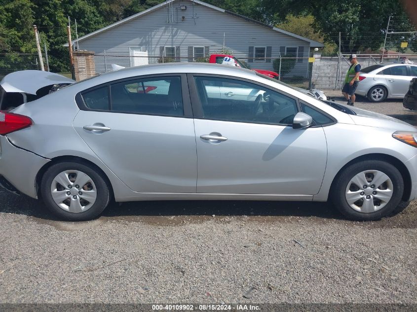 2016 Kia Forte Lx VIN: KNAFK4A63G5532867 Lot: 40109902