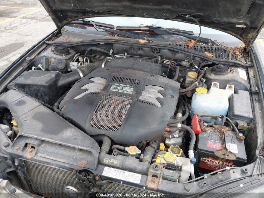 2001 Subaru Outback H6-3.0 VIN: 4S3BH806X17674072 Lot: 40109920