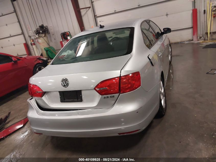 2011 Volkswagen Jetta 2.5L Se VIN: 3VWDZ7AJ3BM371433 Lot: 40109925