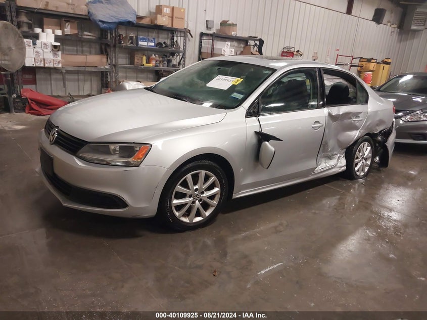 2011 VOLKSWAGEN JETTA VIN: 3VWDZ7AJ3BM371433