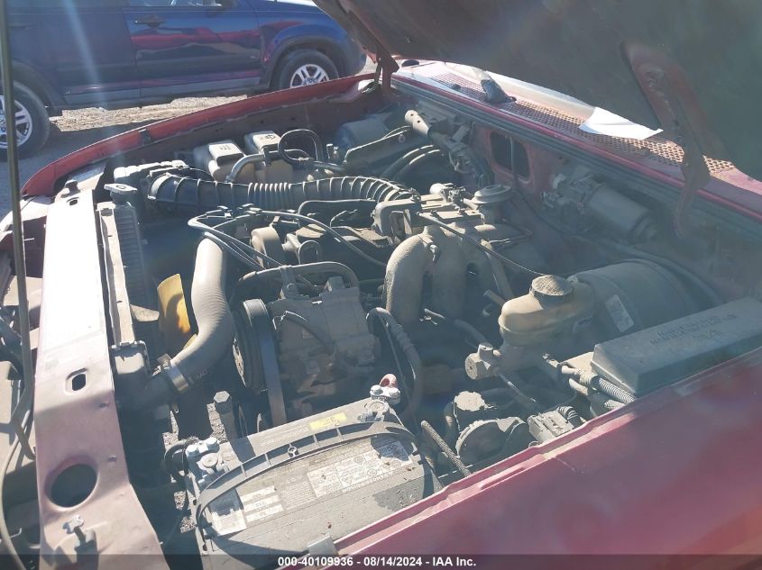 1998 Ford Ranger Splash/Xl/Xlt VIN: 1FTYR10C8WUB82511 Lot: 40109936