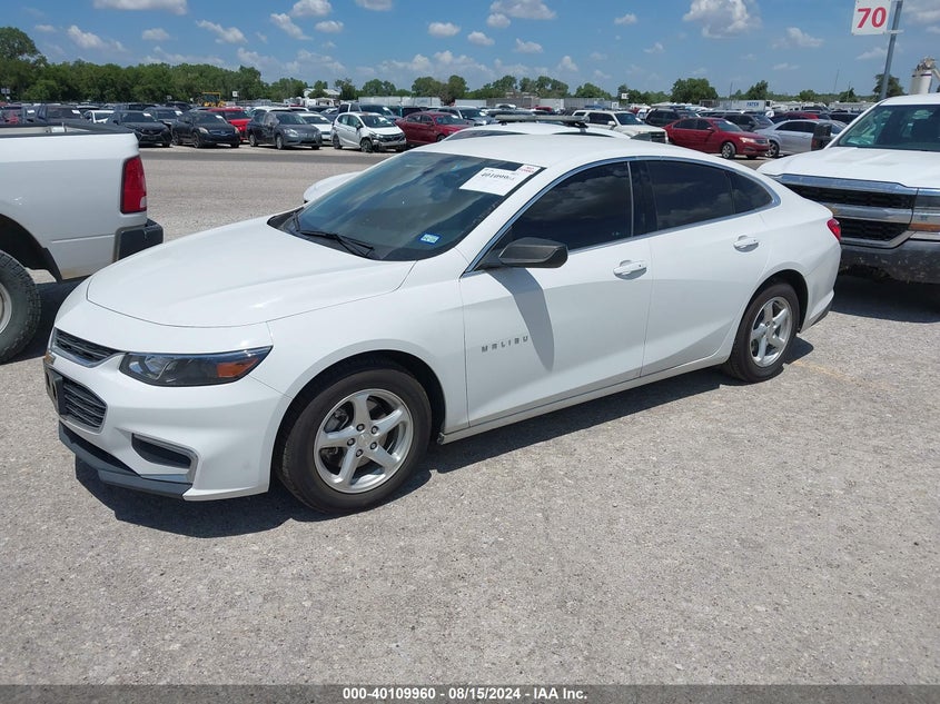 VIN 1G1ZC5ST8HF262191 2017 CHEVROLET MALIBU 1FL