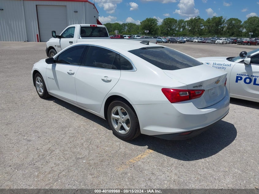 VIN 1G1ZC5ST8HF262191 2017 CHEVROLET MALIBU 1FL