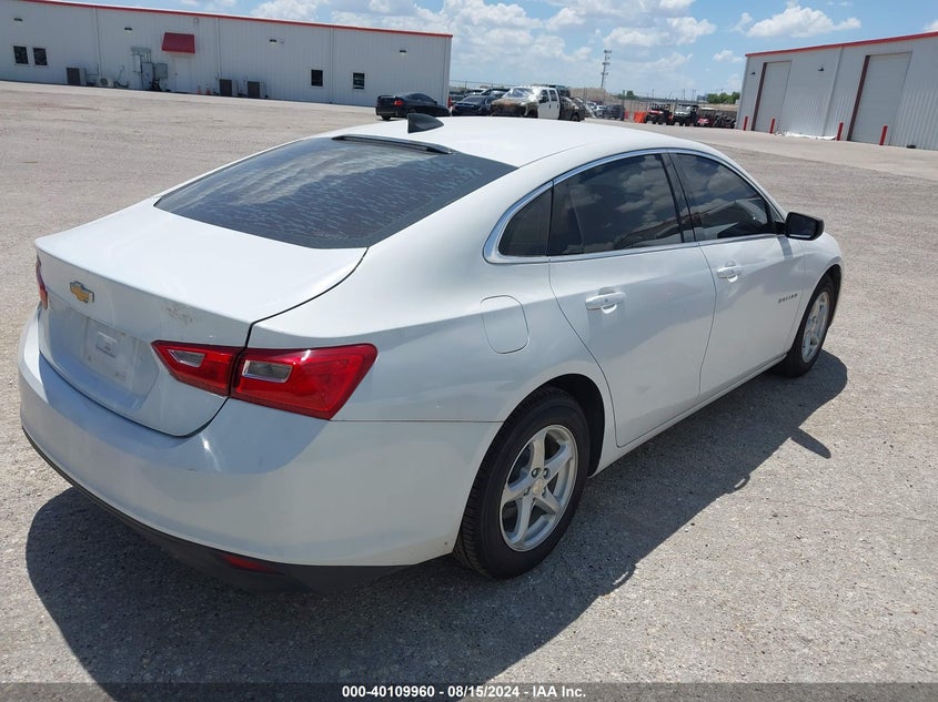VIN 1G1ZC5ST8HF262191 2017 CHEVROLET MALIBU 1FL