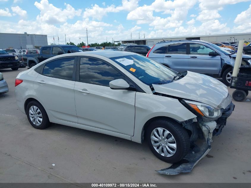 2015 Hyundai Accent Gls VIN: KMHCT4AE2FU865071 Lot: 40109972