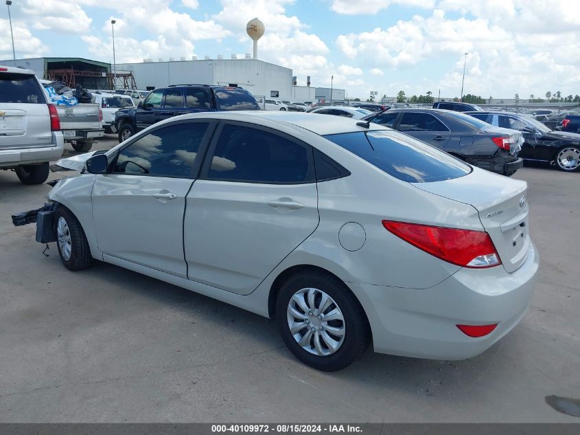 2015 Hyundai Accent Gls VIN: KMHCT4AE2FU865071 Lot: 40109972