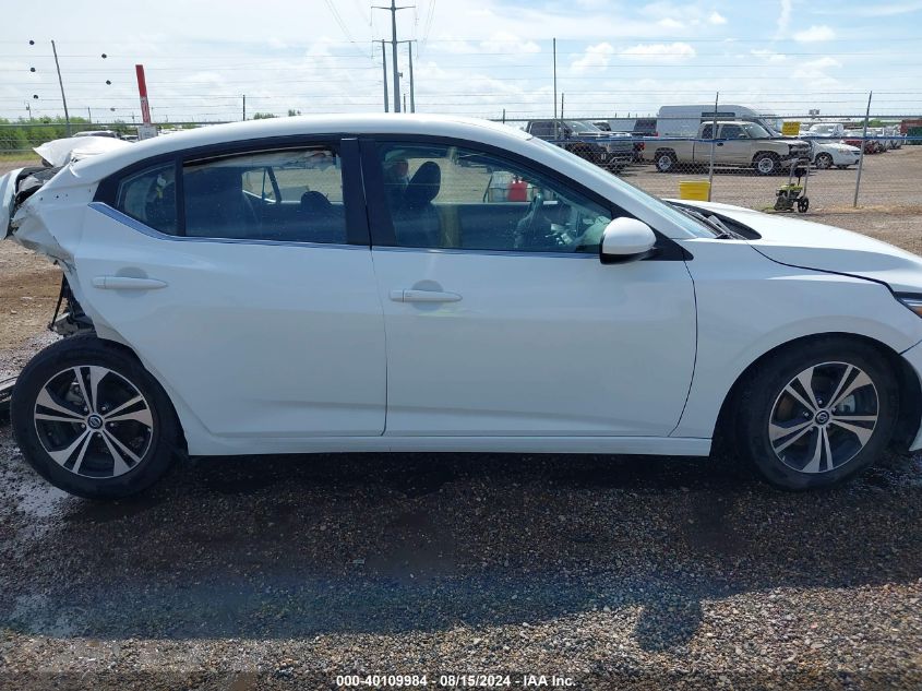 2023 Nissan Sentra Sv Xtronic Cvt VIN: 3N1AB8CV8PY244261 Lot: 40109984