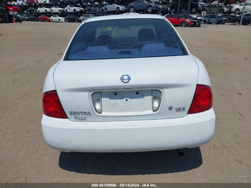 2005 Nissan Sentra 1.8S VIN: 3N1CB51D85L483093 Lot: 40109986