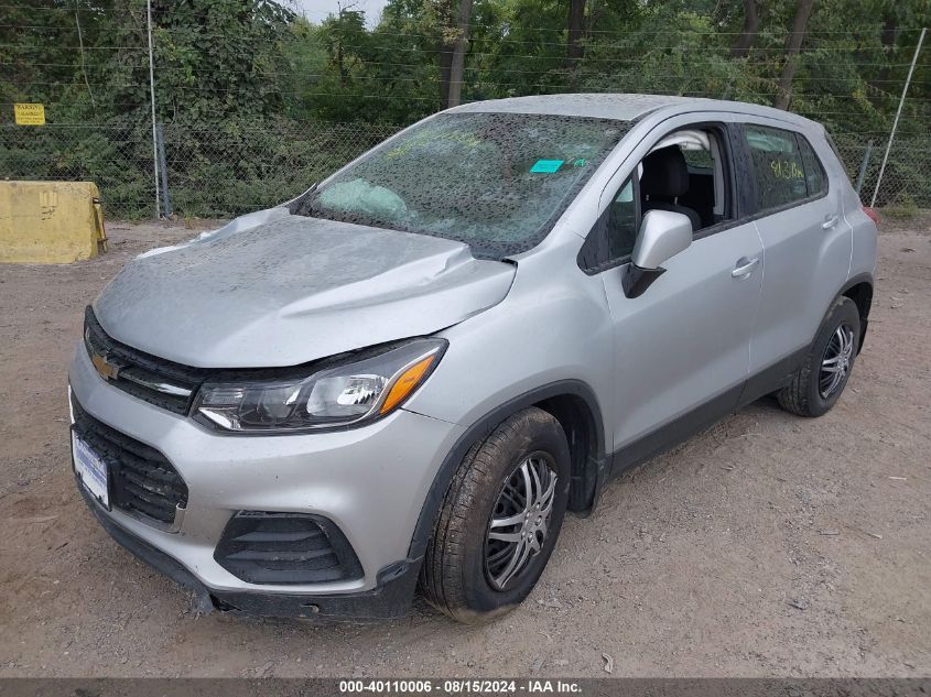 2017 Chevrolet Trax Ls VIN: 3GNCJKSB5HL279732 Lot: 40110006