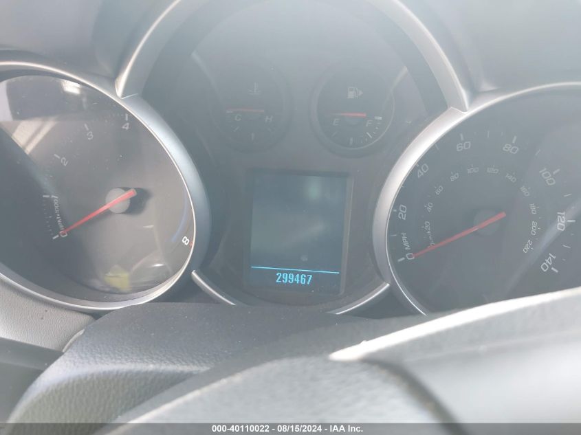 2011 Chevrolet Cruze Ls VIN: 1G1PC5SH6B7156133 Lot: 40110022