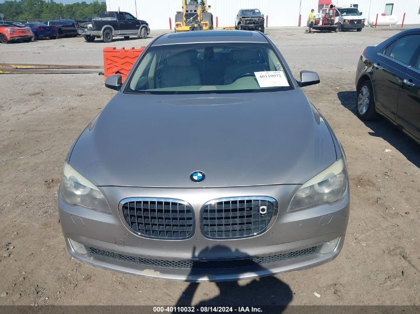 WBAKB83579CY61077 2009 BMW 750Li