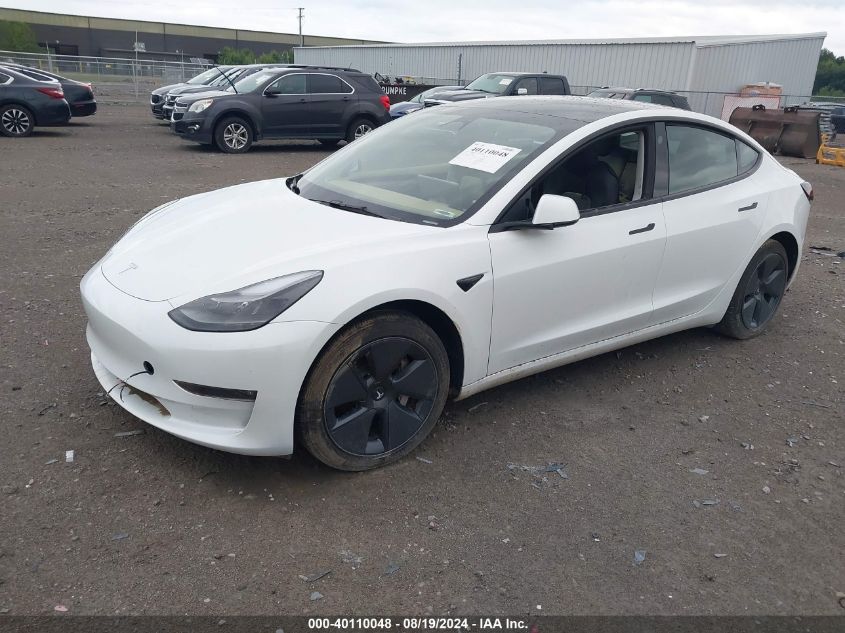 5YJ3E1EBXPF389675 2023 TESLA MODEL 3 - Image 2