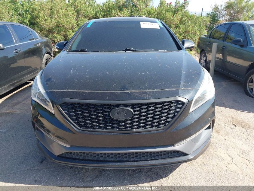 2015 Hyundai Sonata Sport/Limited VIN: 5NPE34AF2FH233199 Lot: 40110053