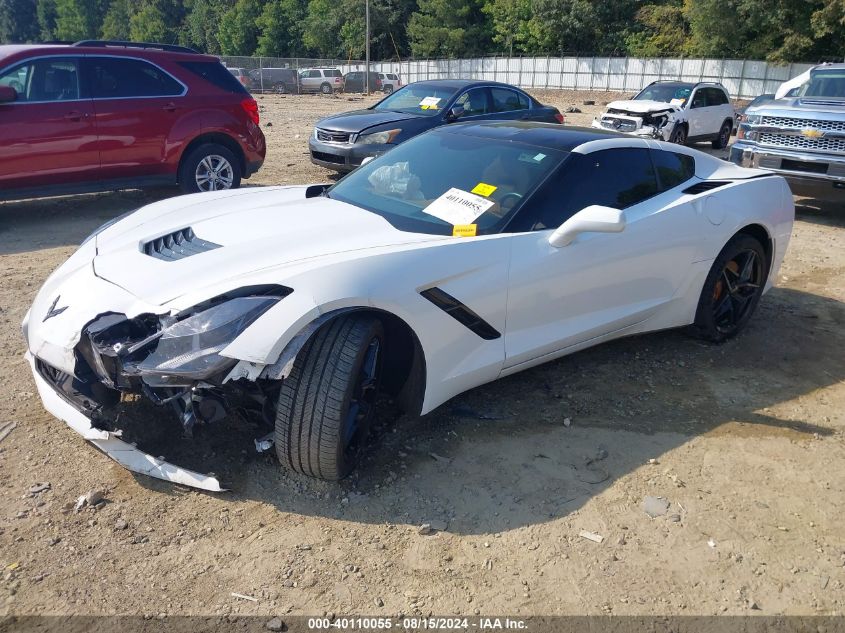 2014 Chevrolet Corvette Stingray VIN: 1G1YF2D76E5112731 Lot: 40110055