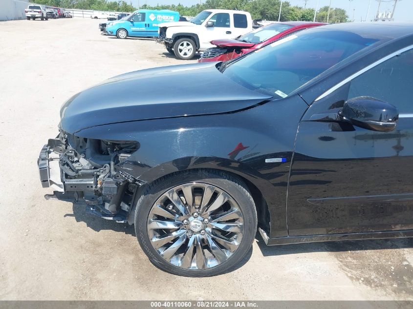 2014 Acura Rlx Sport Hybrid Technology Package VIN: JH4KC2F54EC000327 Lot: 40110060