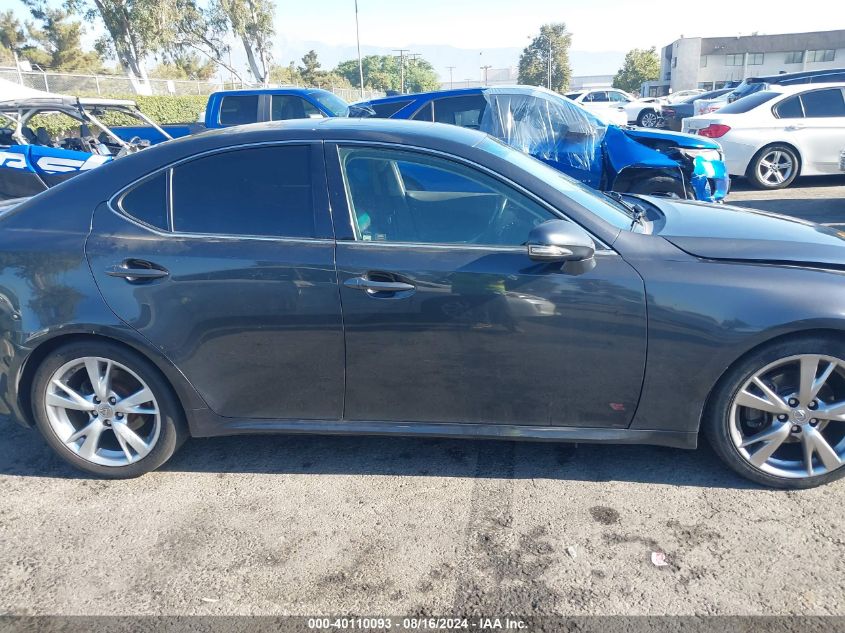 2009 Lexus Is 250 VIN: JTHBK262095087470 Lot: 40110093