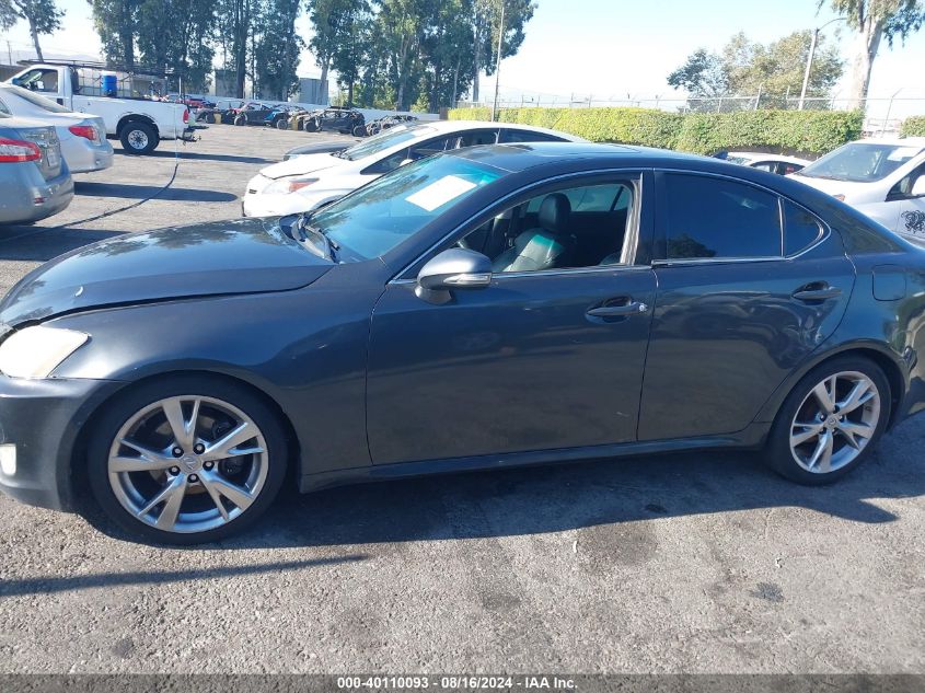 2009 Lexus Is 250 VIN: JTHBK262095087470 Lot: 40110093