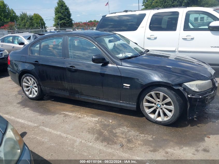 2011 BMW 328I xDrive VIN: WBAPK5C51BF125986 Lot: 40110104