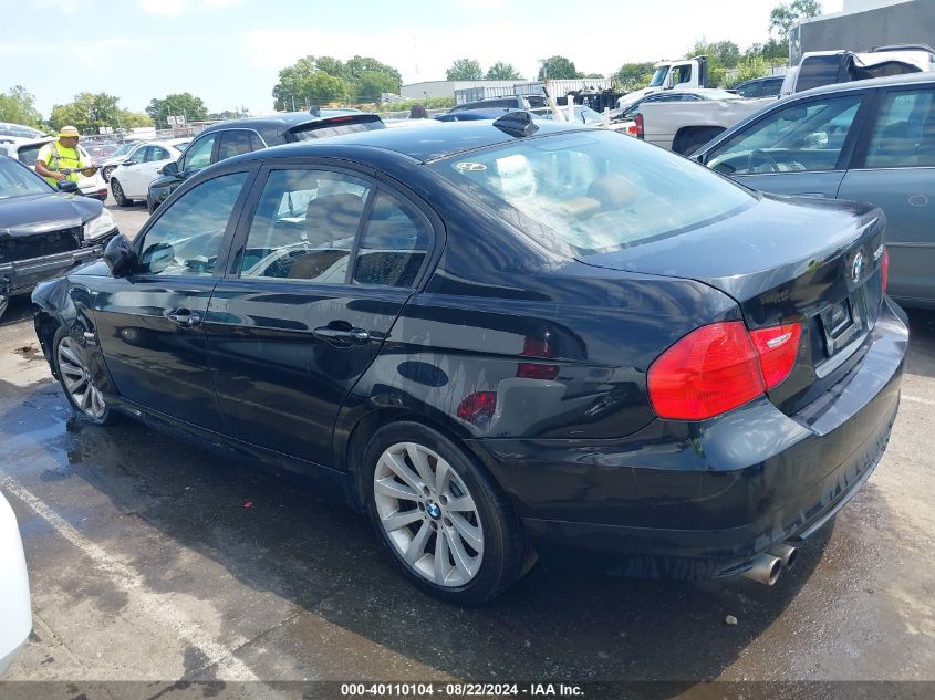 2011 BMW 328I xDrive VIN: WBAPK5C51BF125986 Lot: 40110104