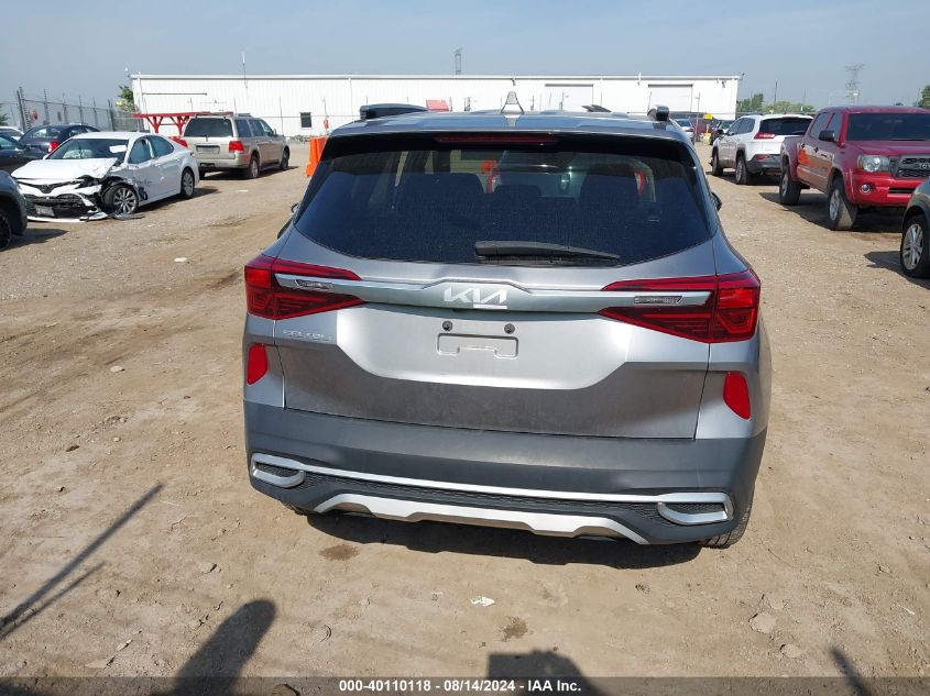 2022 Kia Seltos S VIN: KNDEUCAAXN7267552 Lot: 40110118