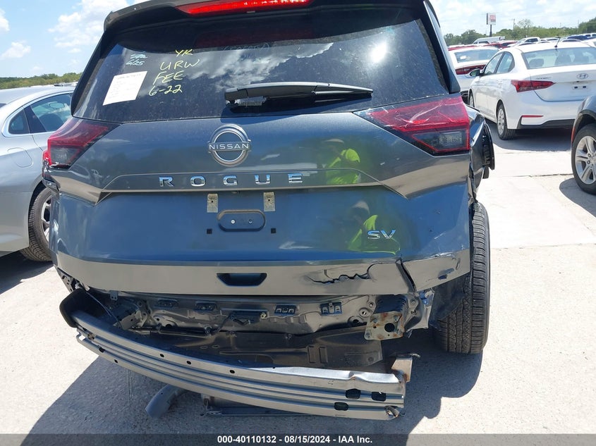 2023 Nissan Rogue Sv Fwd VIN: 5N1BT3BA9PC845442 Lot: 40110132