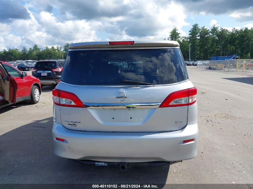 2017 Nissan Quest Sv VIN: JN8AE2KP4H9165671 Lot: 40110152