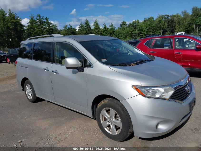 2017 Nissan Quest Sv VIN: JN8AE2KP4H9165671 Lot: 40110152