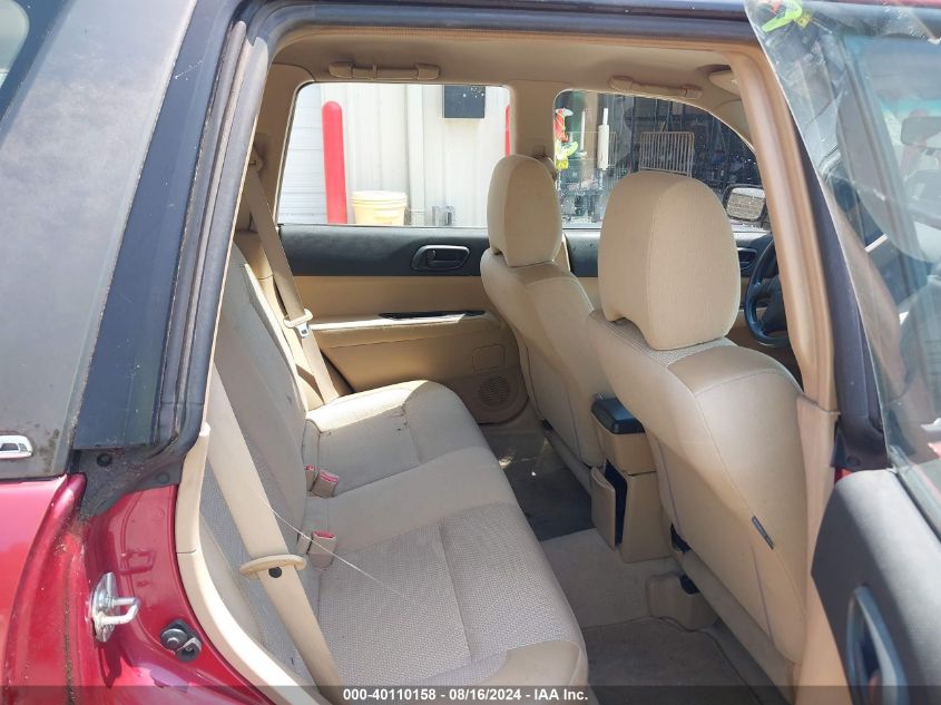 2004 Subaru Forester 2.5X VIN: JF1SG63684H729125 Lot: 40110158