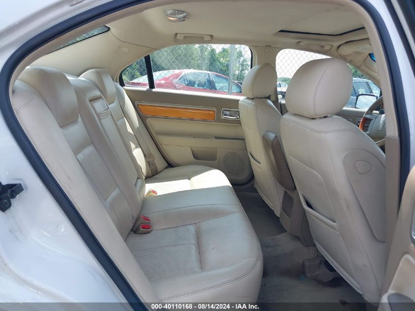 2006 Lincoln Zephyr VIN: 3LNHM26196R643454 Lot: 40110168