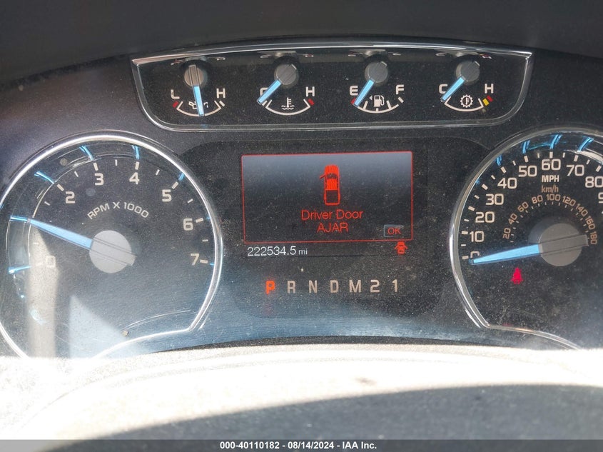 2011 Ford F-150 Lariat VIN: 1FTFW1EF5BKD57113 Lot: 40110182