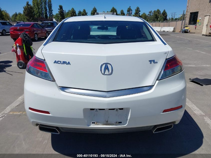 2012 Acura Tl 3.5 VIN: 19UUA8F27CA029551 Lot: 40110193