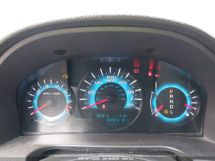 2011 Ford Fusion Se VIN: 3FAHP0HA6BR250587 Lot: 40110202