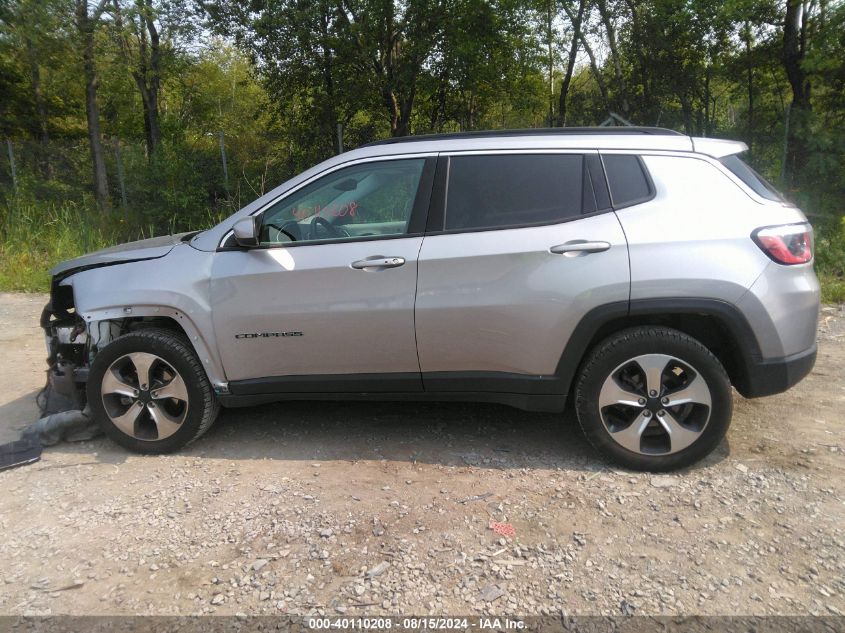 2018 Jeep Compass Latitude 4X4 VIN: 3C4NJDBB8JT105981 Lot: 40110208