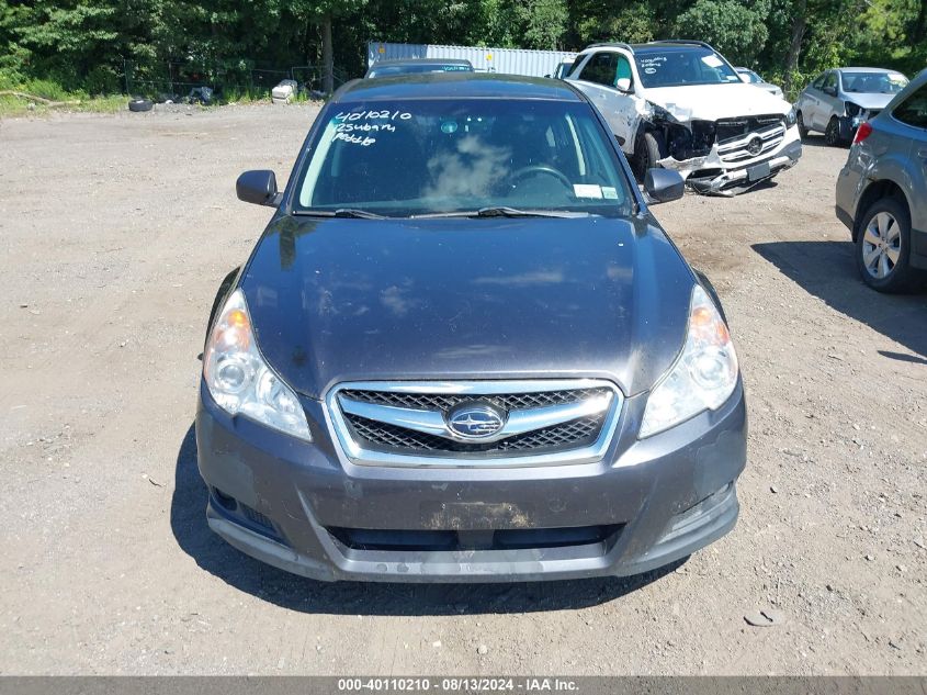 2012 Subaru Legacy 2.5I VIN: 4S3BMBA67C3039800 Lot: 40110210