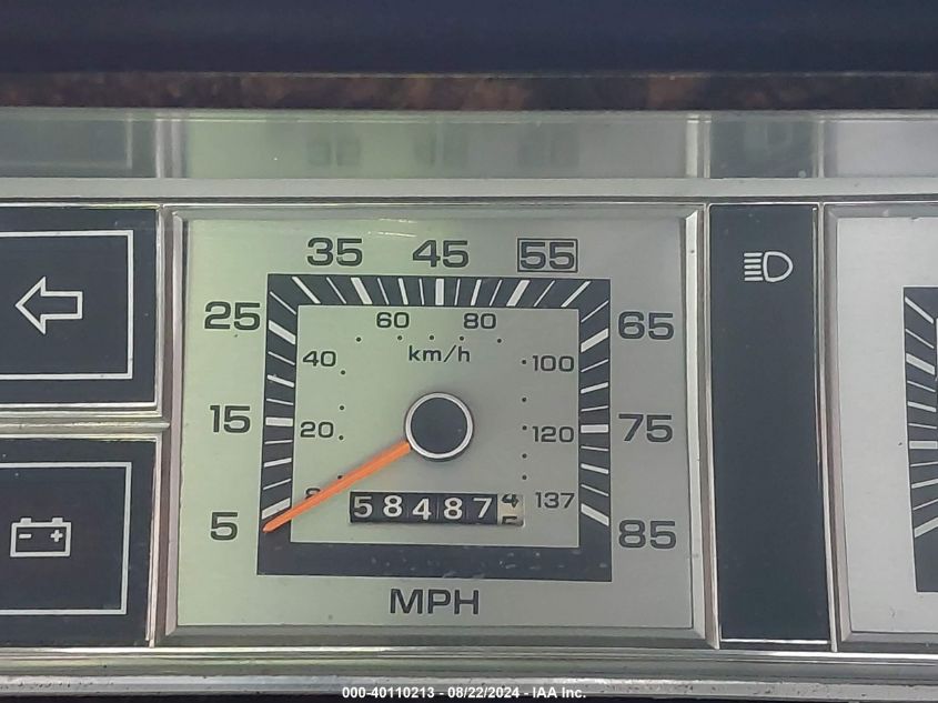 1982 Chrysler Lebaron Medallion VIN: 1C3BC55D3CG160320 Lot: 40110213