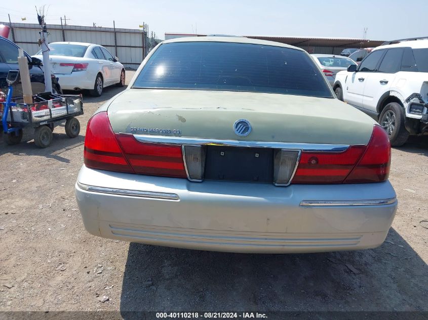 2003 Mercury Grand Marquis Gs VIN: 2MEFM74W43X684383 Lot: 40110218