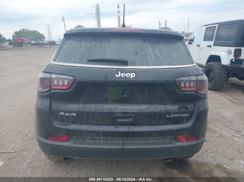 2024 Jeep Compass Limited 4X4 VIN: 3C4NJDCN2RT586864 Lot: 40110225