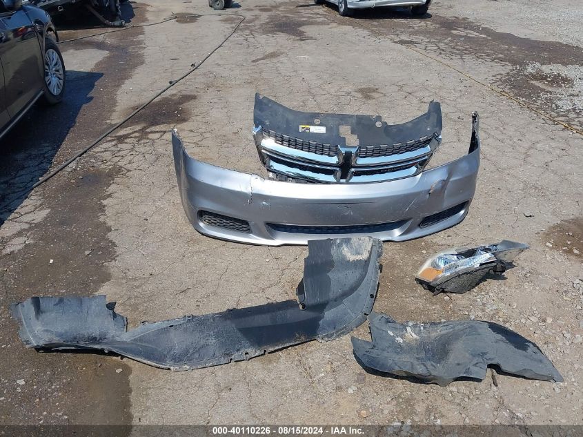 2014 DODGE AVENGER SE - 1C3CDZAGXEN188347