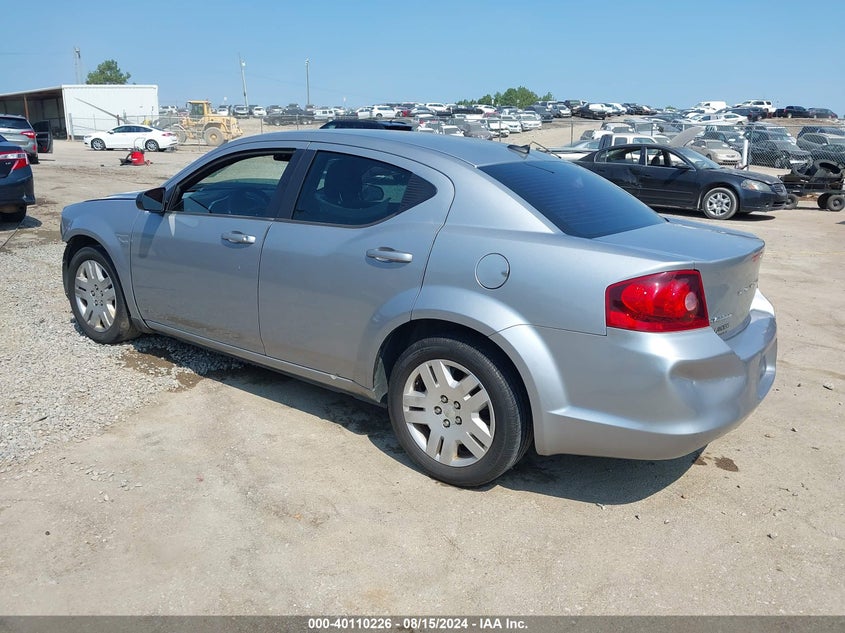 2014 DODGE AVENGER SE - 1C3CDZAGXEN188347
