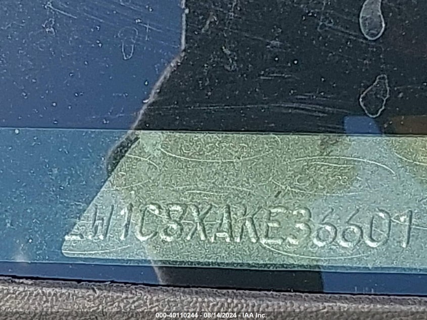 2010 Ford F-150 Fx2 Sport/Xl/Xlt VIN: 1FTEW1C8XAKE36601 Lot: 40110244