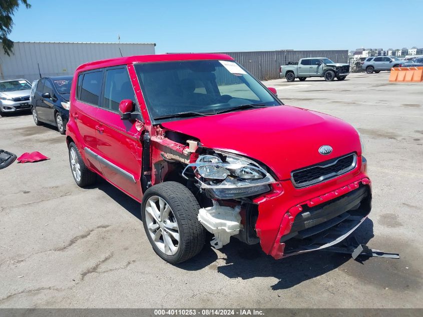 2013 Kia Soul + VIN: KNDJT2A69D7607313 Lot: 40110253