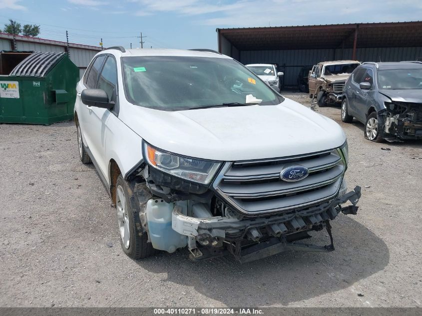 2015 Ford Edge Se VIN: 2FMTK4G86FBC18022 Lot: 40110271