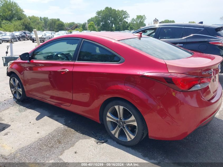 2014 Hyundai Elantra VIN: KMHDH6AH0EU028183 Lot: 40110289