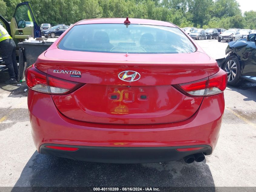 2014 Hyundai Elantra VIN: KMHDH6AH0EU028183 Lot: 40110289