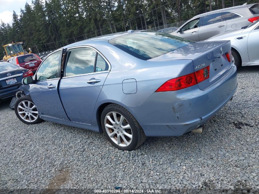 2006 Acura Tsx VIN: JH4CL96926C021033 Lot: 40110294