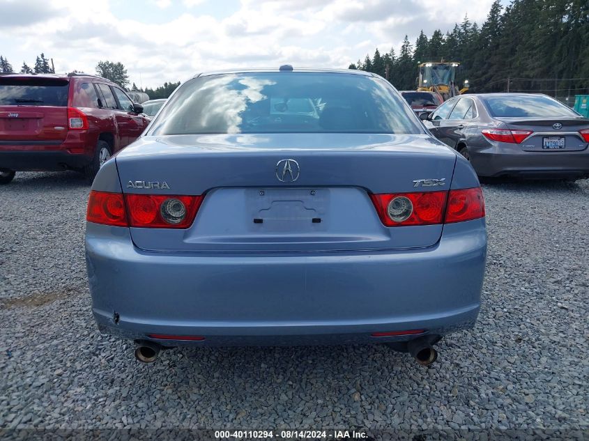 2006 Acura Tsx VIN: JH4CL96926C021033 Lot: 40110294