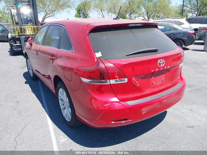 2015 Toyota Venza Le VIN: 4T3ZA3BB7FU093723 Lot: 40110315