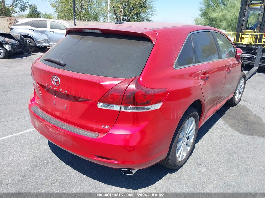 2015 Toyota Venza Le VIN: 4T3ZA3BB7FU093723 Lot: 40110315